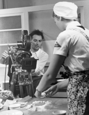 Hans Ertl on the set, 1940 (b/w photo)