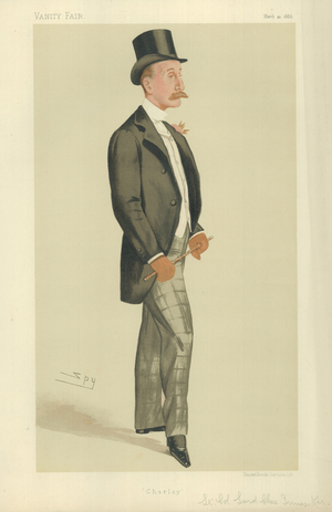 Lieut-Colonel Lord Charles John Innes-Ker (colour litho)