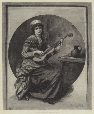 A Song for the New Year (engraving)