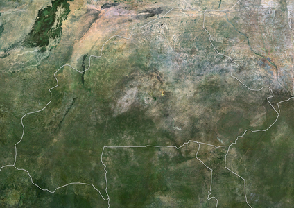 Burkina Faso, Natural Colour Satellite Image (photo)