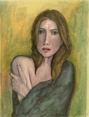 Her Story, 2016 (pen & ink and brush on paper)