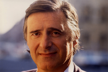 Actor Helmut Fischer Entertainment People film shooting private home story Munich portrait..., 1993 (photo)