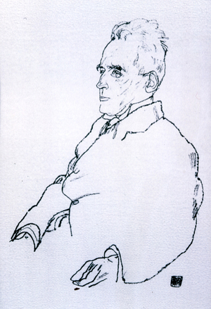 Anton Webern (drawing)