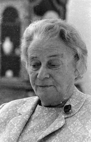 Hilda Heinemann, Bonn, Germany, 1970 (photo)
