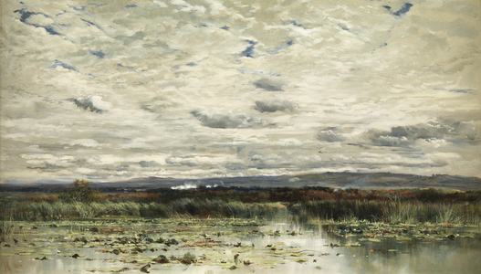 Near Shillingford, 1883 (oil on canvas)