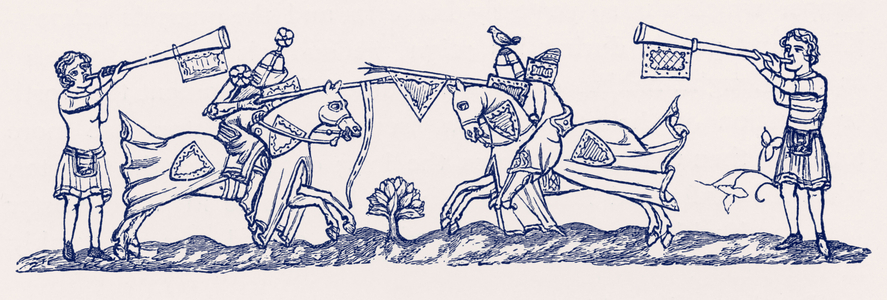 Tilting, early 14th century