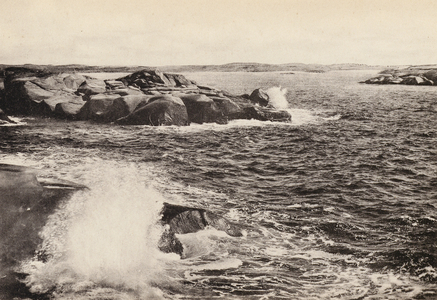 Sverige / Sweden: Bohuslan, Stangehufvud (b/w photo)