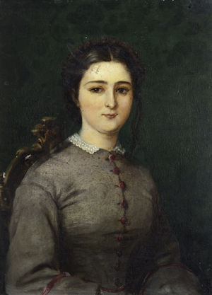 Ellen Vernon, Mrs Henry Bearcroft (1831-1902) of Mere Hall, Hanbury
