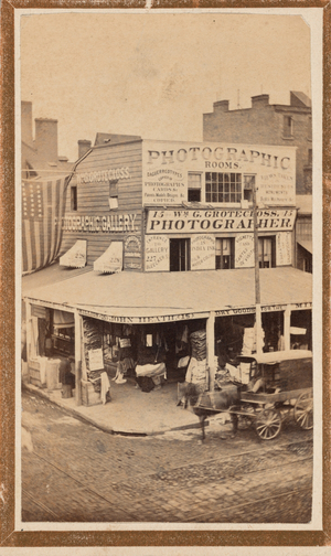 Grotecloss Photographic Gallery, New York,1860s (photo)