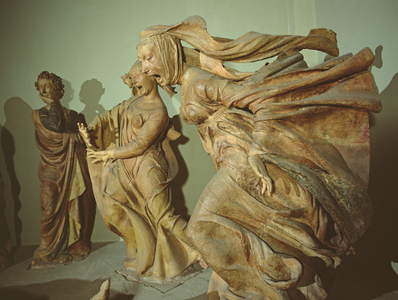 Virgin Mary, from the Lamentation (terracotta)