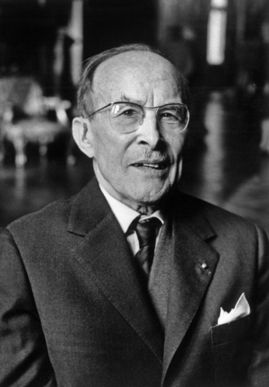 Emile Coornaert (1886-1980) french writer 1964 (photo)