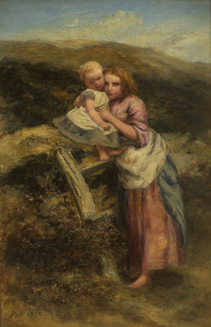A Rest by the Way, 1871 (oil on canvas)