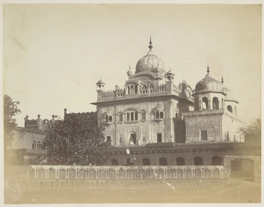The tomb or cenotaph of Maharaja Runjeet Singh, Lahore