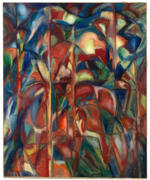 Abstract, 1929 (oil on canvas)