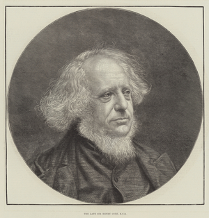 The late Sir Henry Cole, KCB (engraving)