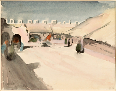 Tangier (pastel & w/c on paper)
