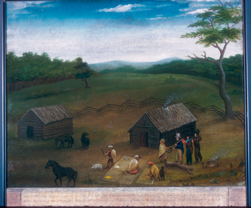 View in Elkhart County, Indiana (oil on canvas)