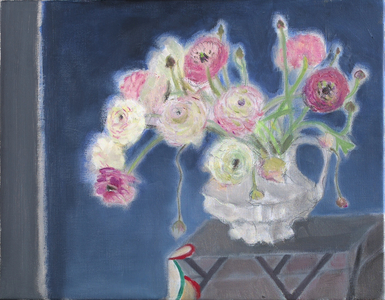 Ranunculus (oil on canvas)