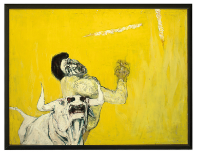 Bullfight (oil on canvas)