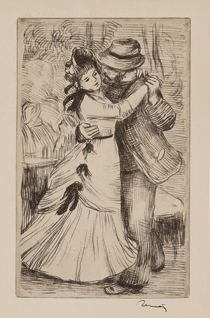 The Dance in the Countryside, 1890(etching on wove paper)