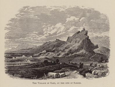 The Village of Sart, on the site of Sardes (engraving)
