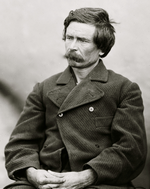 Washington Navy Yard, District of Columbia. Man arrested on suspicion of being one of the conspirators. 1865 (photo)
