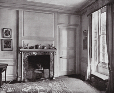 Ormeley Lodge, Ham, The Drawing-Room (b/w photo)