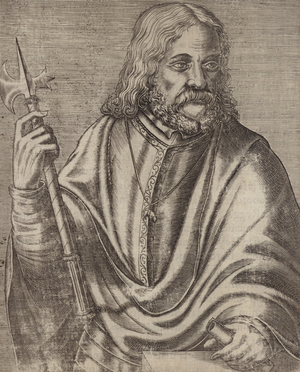 Gonzalo Fernandez de Cordoba, Spanish general (engraving)