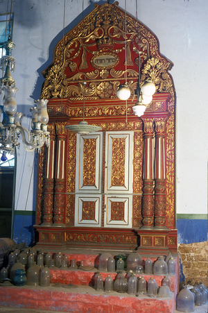 View of the Ark, Paradesi Synagogue (photo)