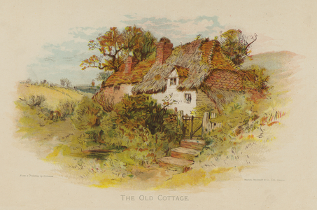 The Old Cottage (chromolitho)