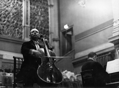 Pablo Casals, 1930 (b/w photo)