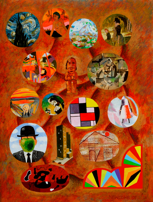 Roots of western art, 2007
