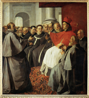 Saint Bonaventure au concil de Lyon - Saint Bonaventura …