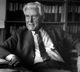 Georg Melchers, biologist, Tuebingen (1984) (photo)