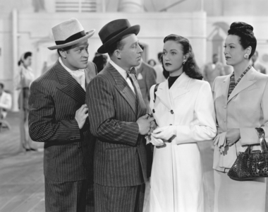 Bing Crosby;Bob Hope;Dorothy Lamour;Gale Sondergaard, Road to Rio 1947