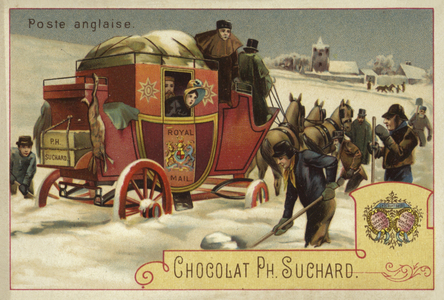 English postal service (chromolitho)