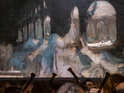 Ballet of Robert the Devil (detail). 1876. Oil on canvas.