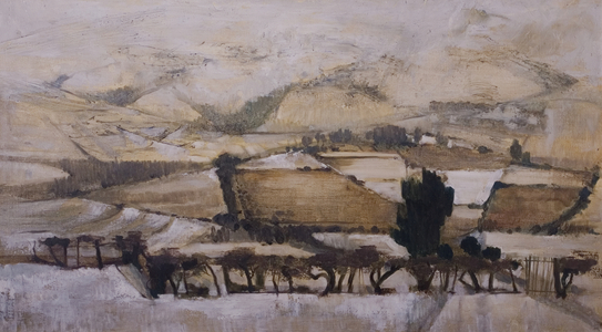 Season of Thaw, 1956 (oil on canvas)