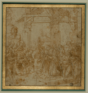 Adoration of the shepherds …