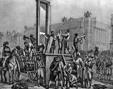 Execution of Robespierre, 1794