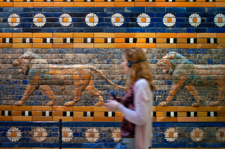 Reconstruction of the Processional Way of Babylon at Pergamon Museum, Museumsinsel (Museum Island), Berlin-Mitte, Berlin, Germany (photo)