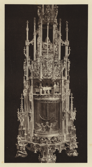 Tiefenbronn, Monstranz (b/w photo)