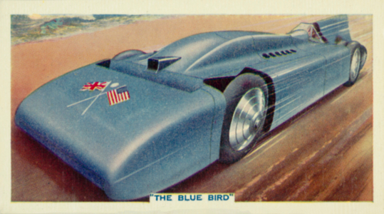 This Mechanized Age: "Blue Bird" (colour photo)