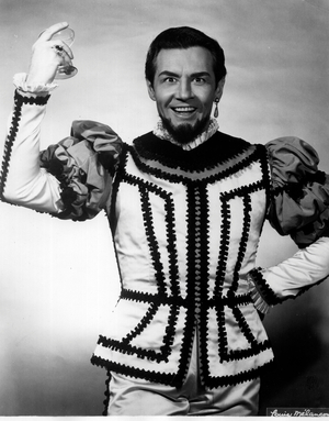 Cesare Siepi as Don Giovanni in opera by Mozart