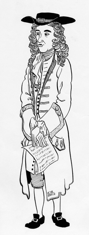 Alessandro Scarlatti, caricature