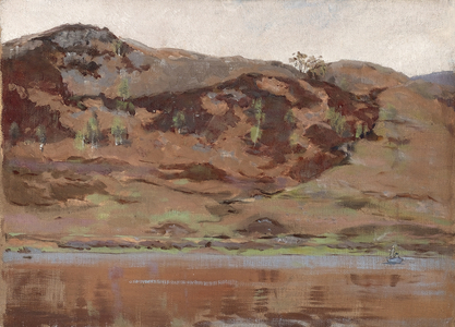 Landscape (oil on canvas)