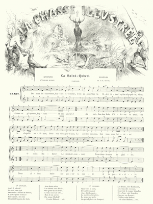 La Saint-Hubert (engraving)