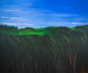 Rolling Hills, 2022 (acrylic on canvas)