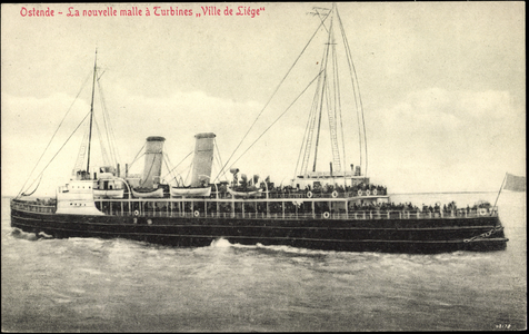 Ostend, The new trunk in Turbines, City of Liège