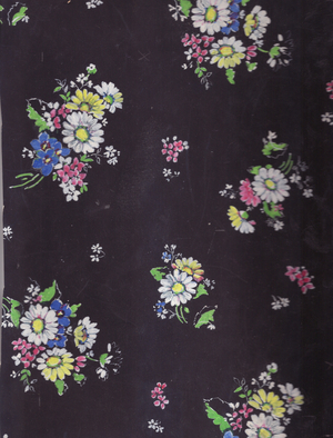 Textile Design, 1956 (gouache on paper)